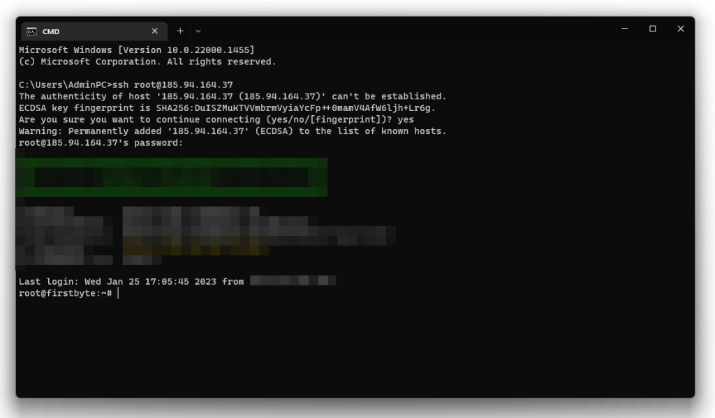Как подключиться к Linux серверу по SSH