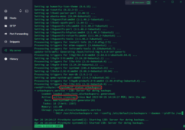 Как установить сервер и клиент UrBackup в Ubuntu 20.04