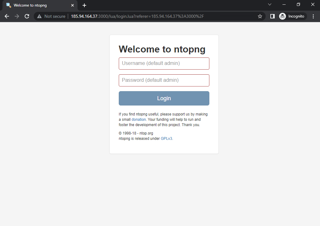 Как установить мониторинг сети Ntopng на Ubuntu 20.04